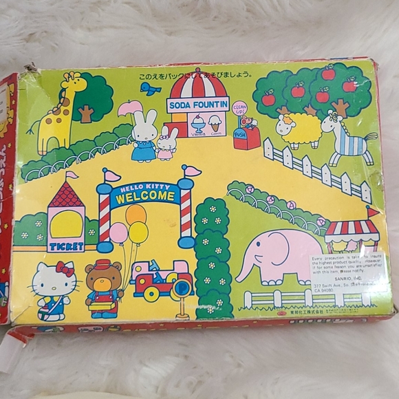 Vintage Sanrio Hello Kitty Happy Zoo Play Set - Picture 10 of 14